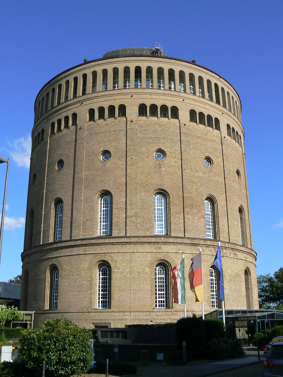 Hotel im Wasserturm von Köln.