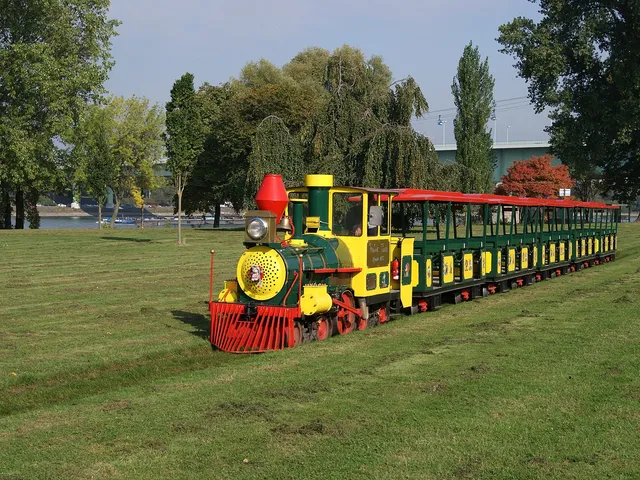 Kleinbahn im Rheinpark