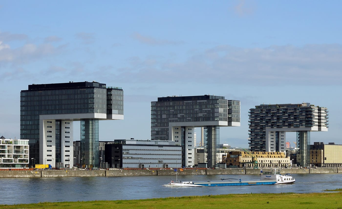 Kranhäuser am Rheinauhafen