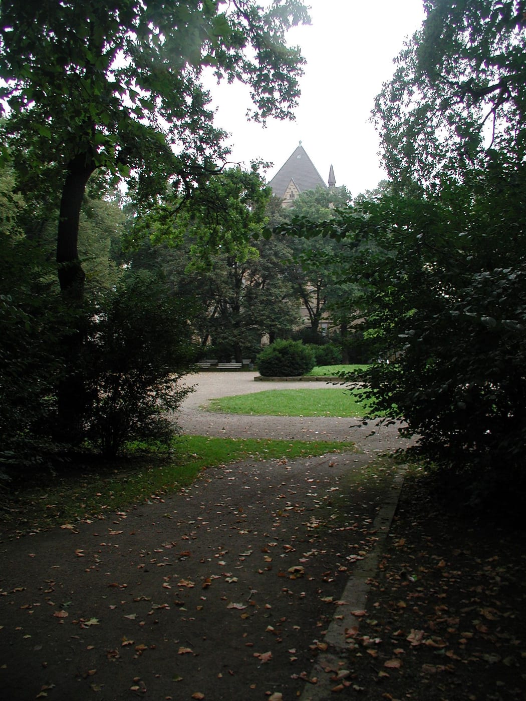 Rathenauplatz mit Platanen